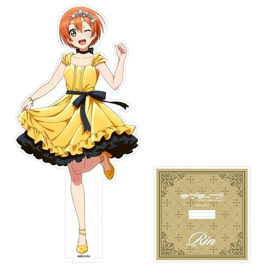 Rin Hoshizora Love Live! Party Dress 2024 Ver. Large Acrylic Stand [USED]