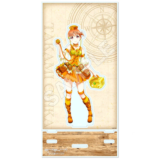 Chika Takami A. Acrylic Stand with Background Love Live! Sunshine!! [USED]