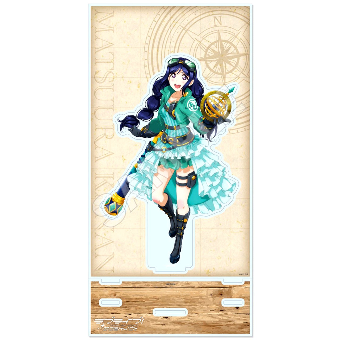 Kanan Matsuura C. Acrylic Stand with Background Love Live Sunshine [USED]