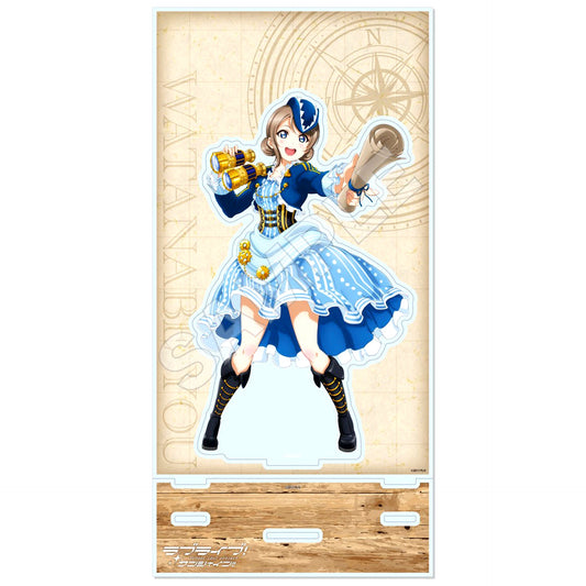 You Watanabe E. Love Live! Sunshine!! Acrylic Stand with Background [USED]