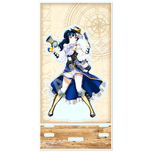 Yoshiko Tsushima F. Acrylic Stand with Background Love Live! Sunshine!! [USED]