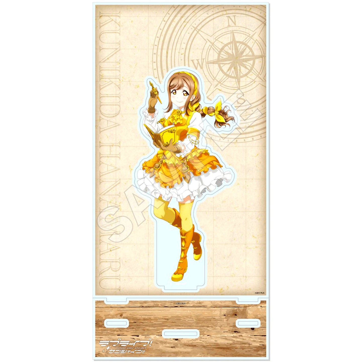 Hanamaru Kunikida G. Love Live! Sunshine!! Acrylic Stand with Background [USED]