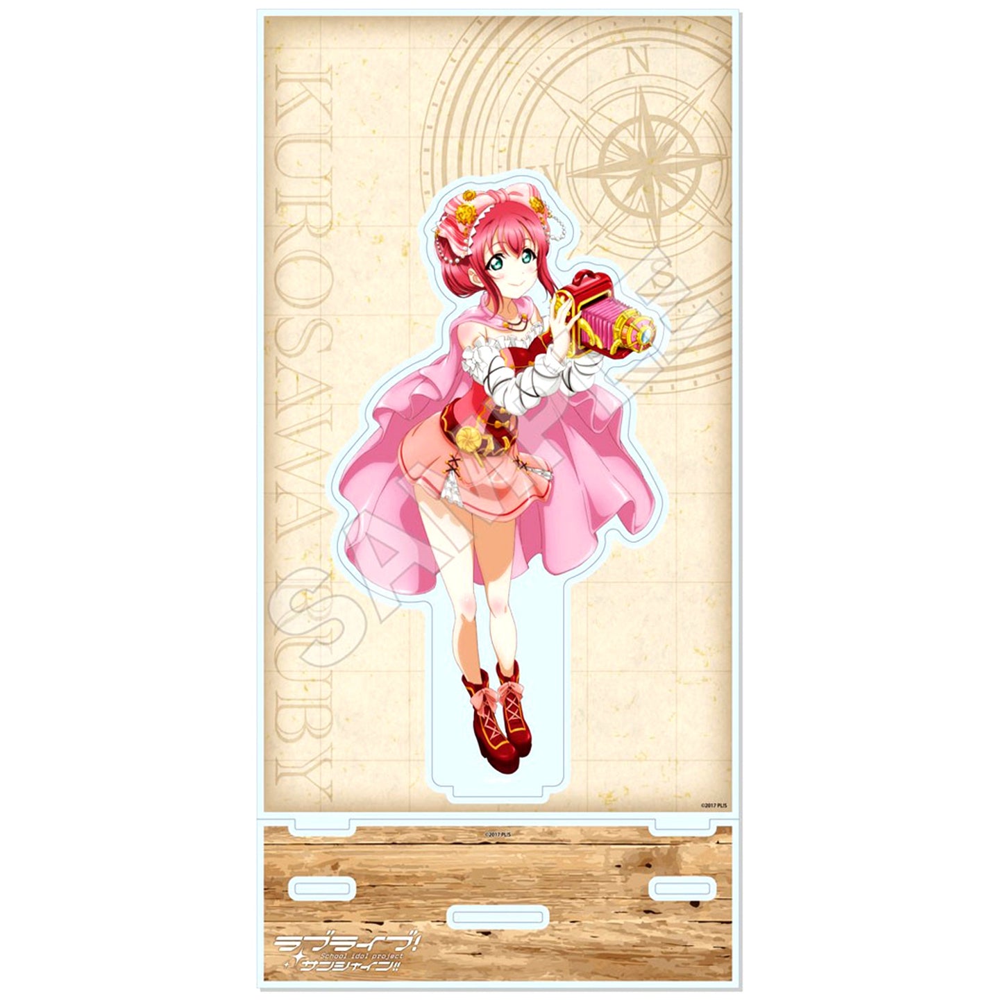 Ruby Kurosawa I. Love Live! Sunshine!! Acrylic Stand with Background [USED]