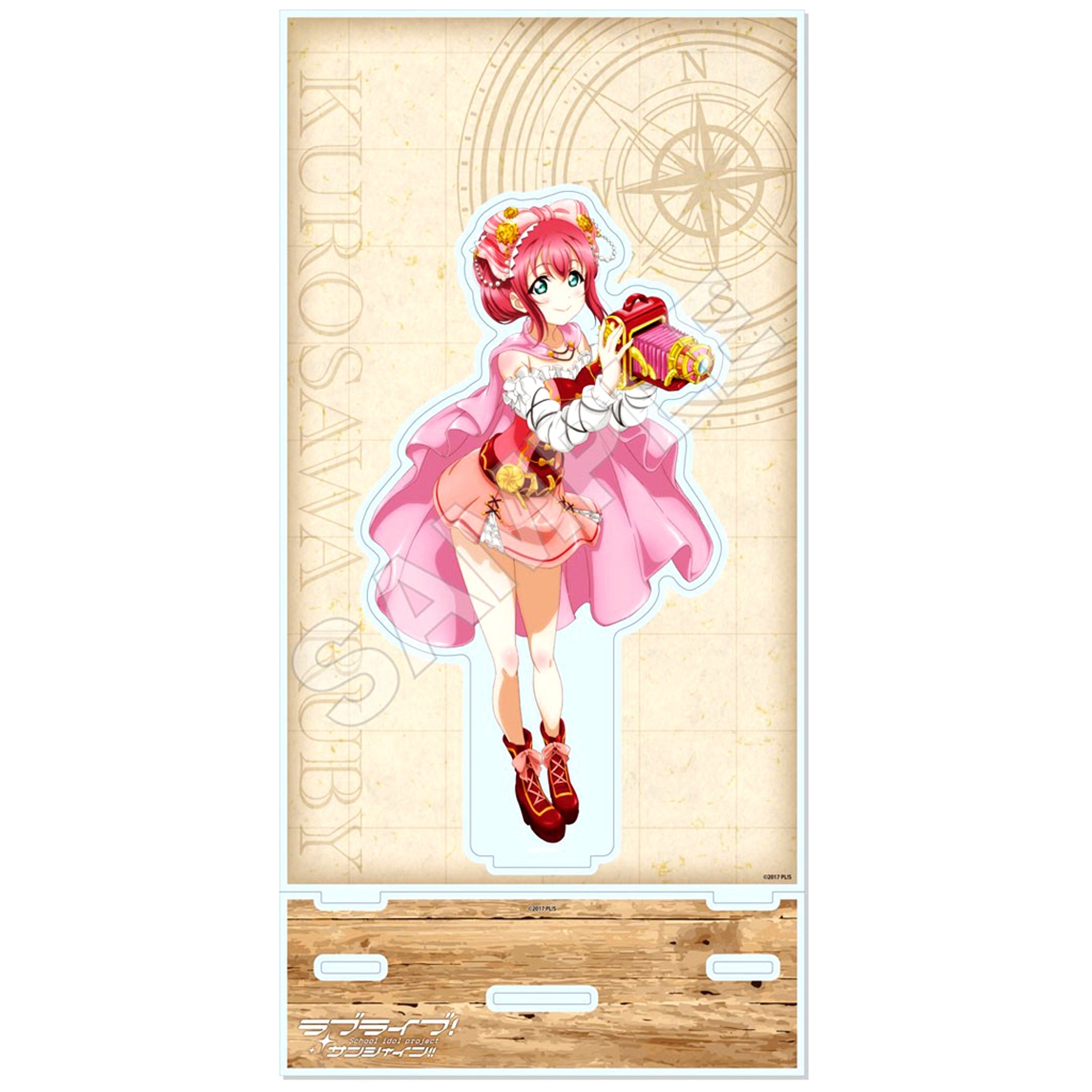 Ruby Kurosawa I. Love Live! Sunshine!! Acrylic Stand with Background [USED]