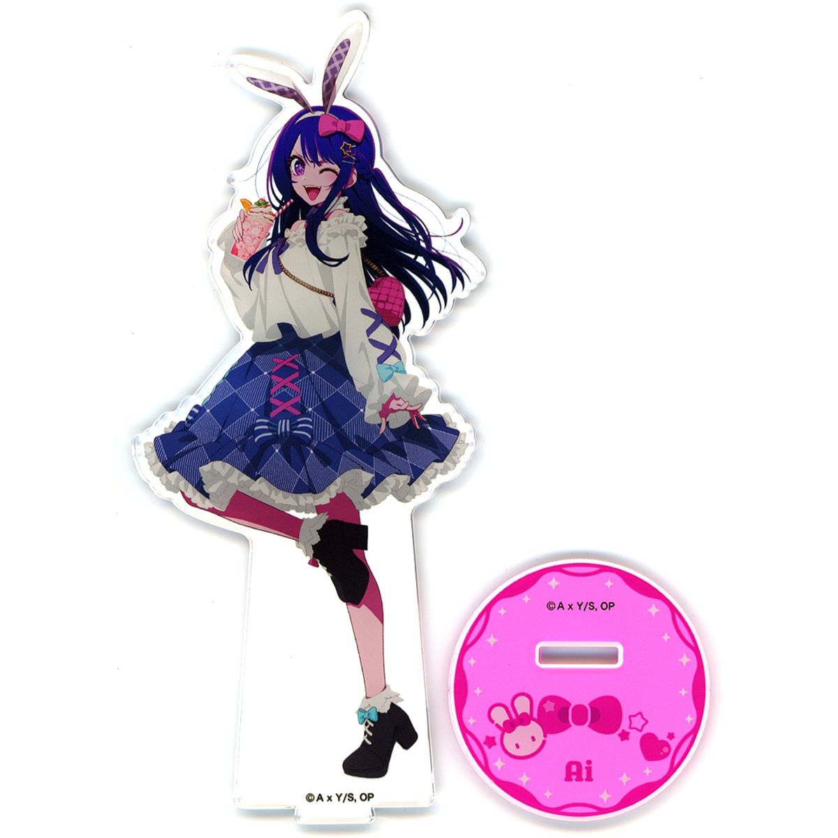 Ai Hoshino Acrylic Stand Figure Exhibition Ver. 2 Oshi No Ko Exhibition Radiance and Shadow [USED]