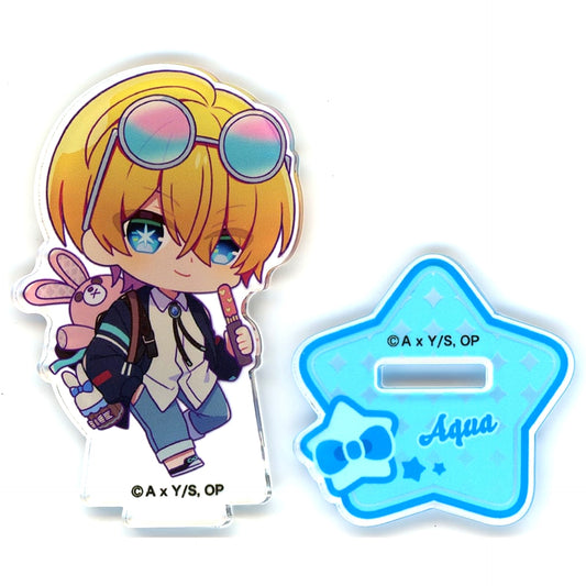 Aqua Oshi no Ko Exhibition Kagayaki to Kage Trading Mini Character Acrylic Stand Figure Exhibition Ver.2 [USED]