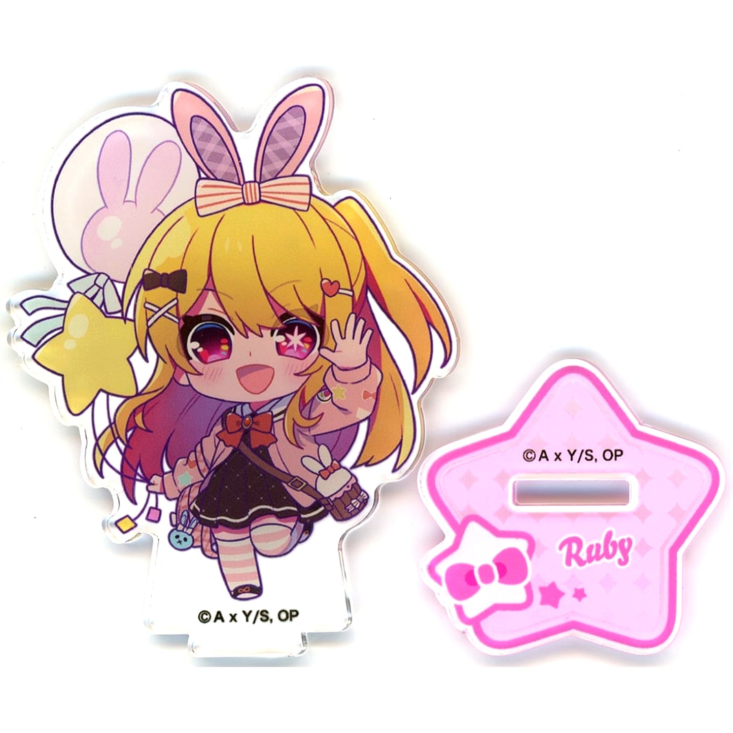 Ruby Trading Mini Character Acrylic Stand Figure Exhibition Ver. 2 Oshi no Ko Exhibition Brilliance and Shadow [USED]