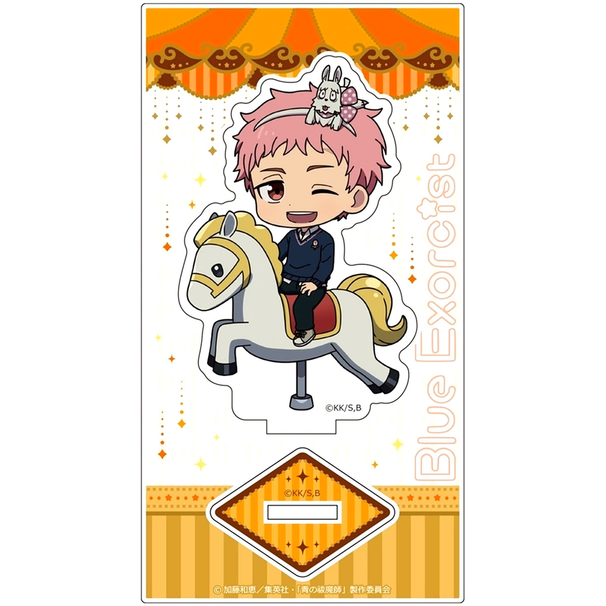 Renzo Shima Amusement Park Acrylic Stand Blue Exorcist: Shimane Illuminati Saga [USED]