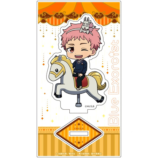 Renzo Shima Amusement Park Acrylic Stand Blue Exorcist: Shimane Illuminati Saga [USED]