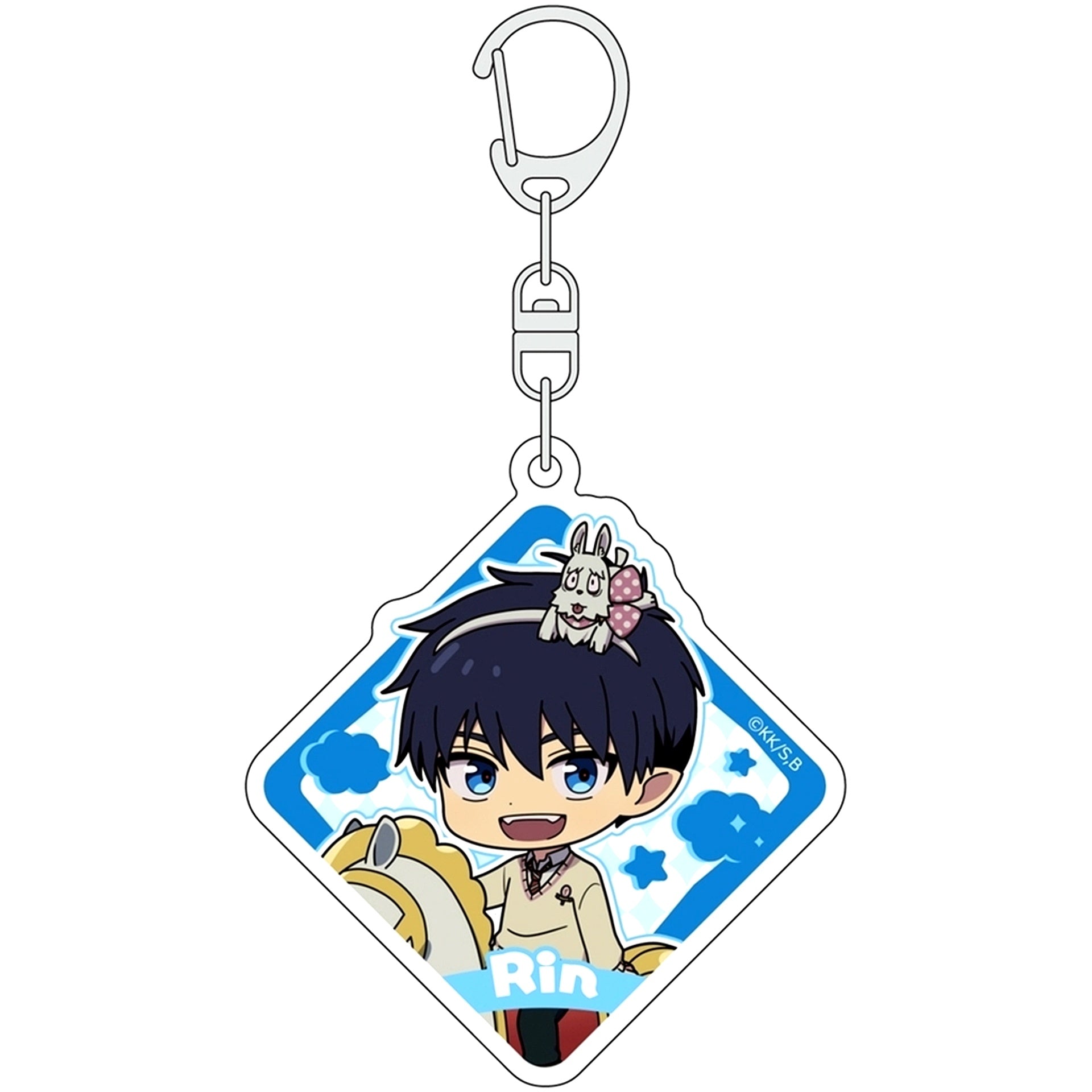 Rin Okumura Blue Exorcist Shimane Illuminati Saga Amusement Park Acrylic Keychain [USED]