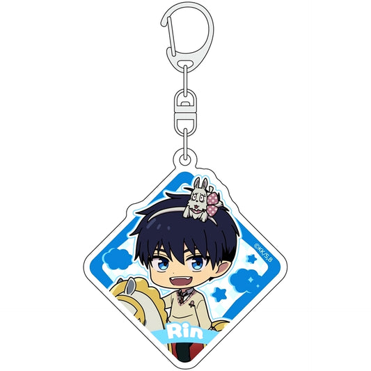 Rin Okumura Blue Exorcist Shimane Illuminati Saga Amusement Park Acrylic Keychain [USED]