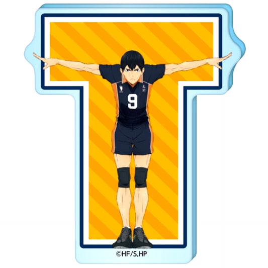 Tobio Kageyama Acrylic Block Initial Gymnastics Ver. Haikyu!! [USED]