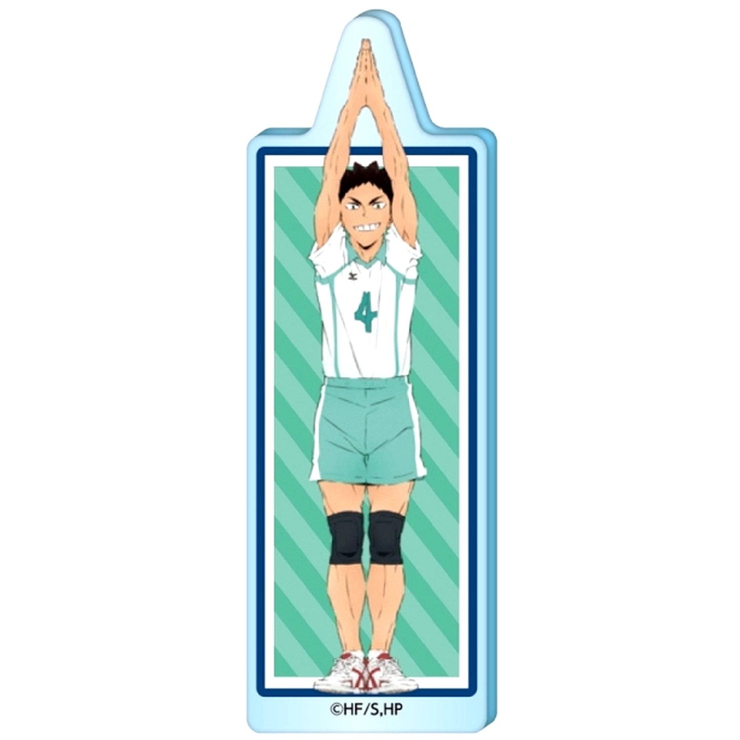 Hajime Iwaizumi Haikyu!! Acrylic Block Initial Gymnastics Ver. [USED]