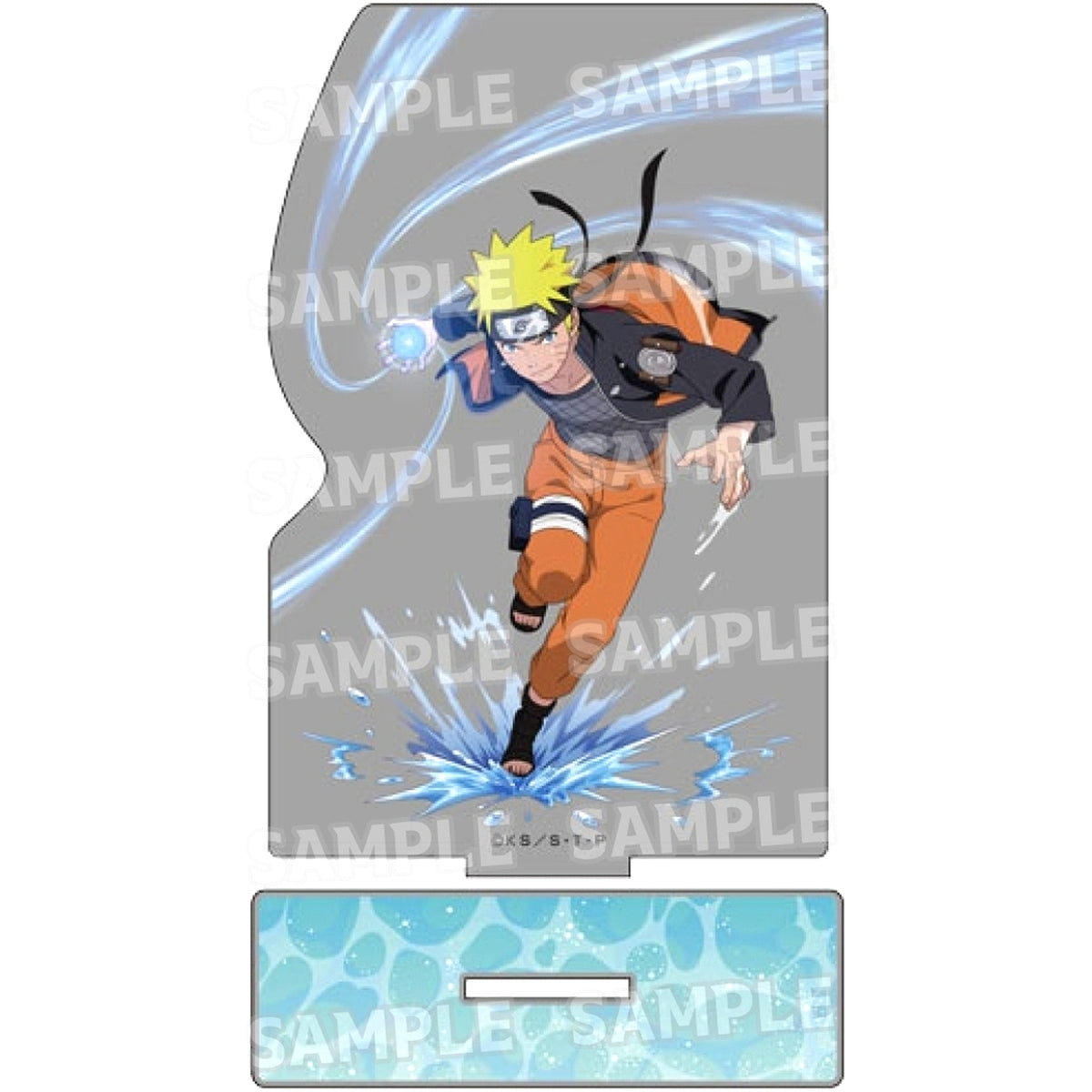 Naruto Uzumaki Training Ver. Original Illustration Big Acrylic Stand Naruto: Shippuden [USED]