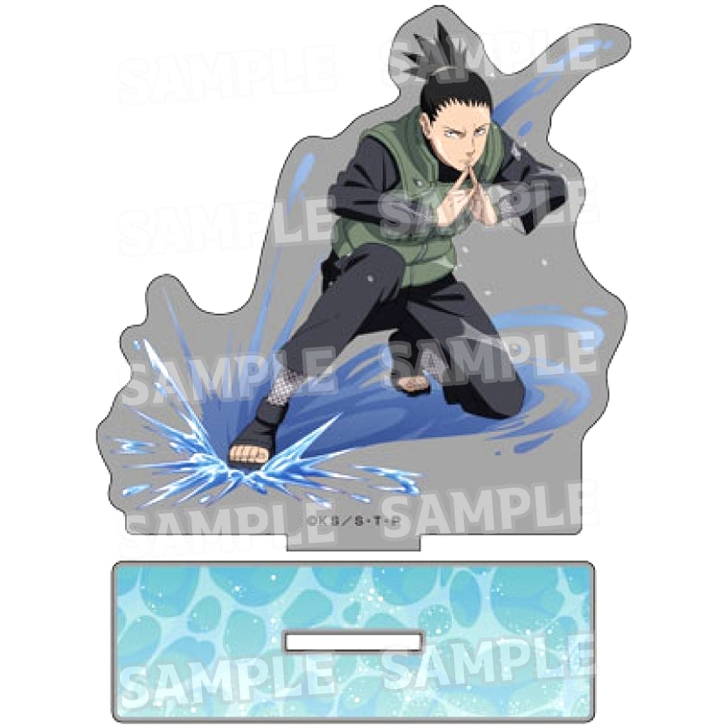 Shikamaru Nara 4. Training Ver. Illustration BIG Acrylic Stand Naruto Shippuden [USED]