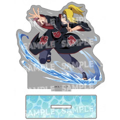 Deidara 7 Training Ver. Illustration BIG Acrylic Stand Naruto Shippuden [USED]