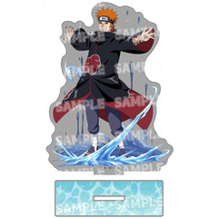 Pain 9 Training Ver. Illustration BIG Acrylic Stand Naruto Shippuden [USED]
