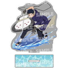 Obito Uchiha 10 Training Ver. Illustration BIG Acrylic Stand Naruto Shippuden [USED]