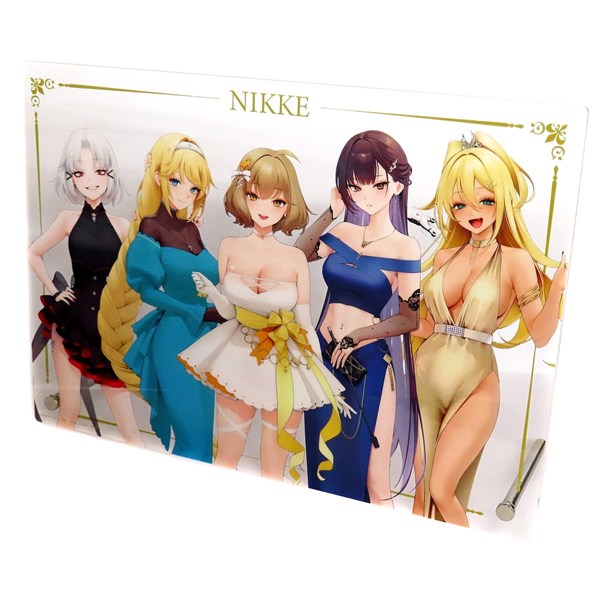 Goddess of Victory: Nikke Ichiban Kuji Chapter 3 Acrylic Board Dress Style Prize D Acrylic Stands [USED]
