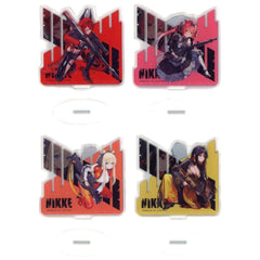 Goddess of Victory: Nikke Red Hood & Others All 4 Types Set Ichiban Kuji Chapter 3 Double-Sided Battle Acrylic Stand ONE Prize I Acrylic Stands [USED]