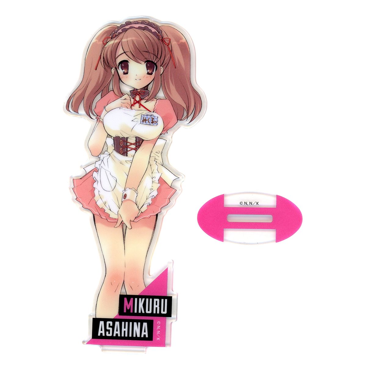 Mikuru Asahina Mini Acrylic Stand Dmm Kuji Haruhi Suzumiya Series C-2 Prize [USED]