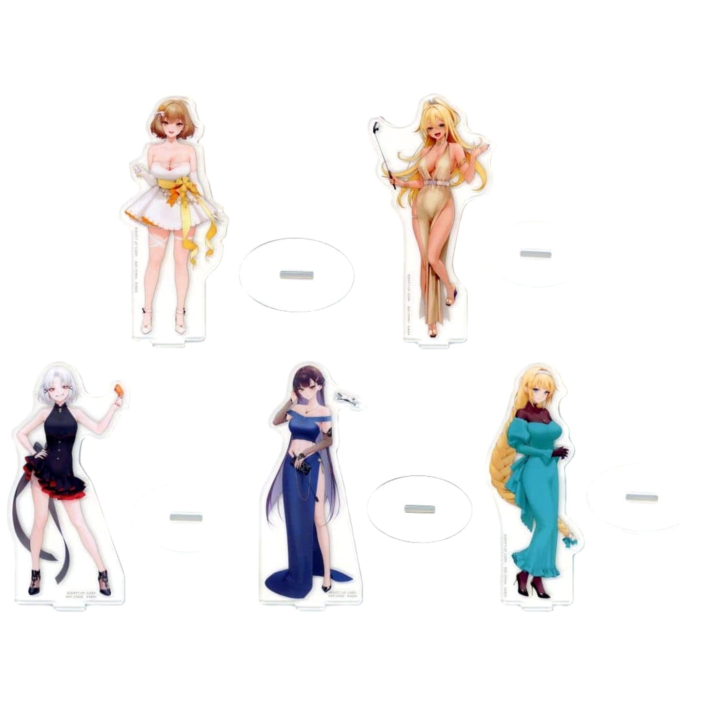 Goddess of Victory: Nikke Anis & Others All 5 Types Set Ichiban Kuji Chapter 3 Acrylic Stand Prize G Acrylic Stands [USED]