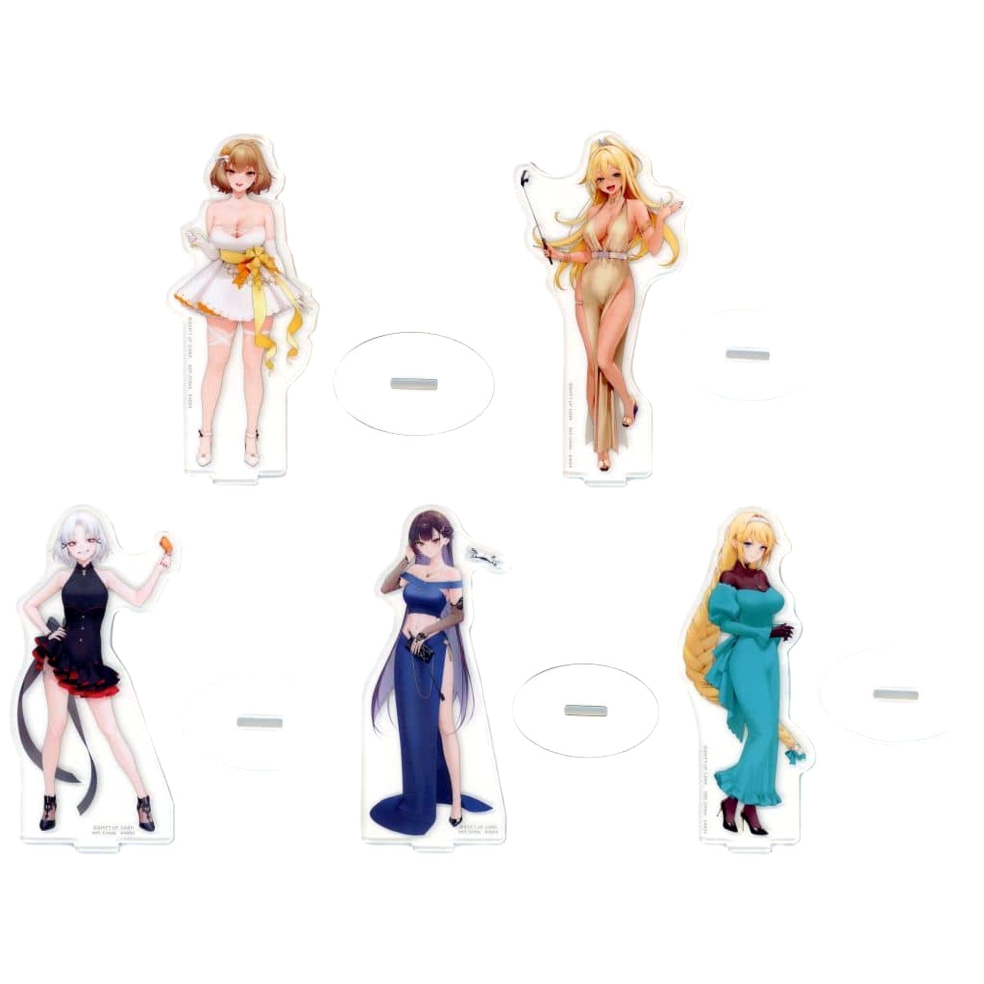 Goddess of Victory: Nikke Anis & Others All 5 Types Set Ichiban Kuji Chapter 3 Acrylic Stand Prize G Acrylic Stands [USED]