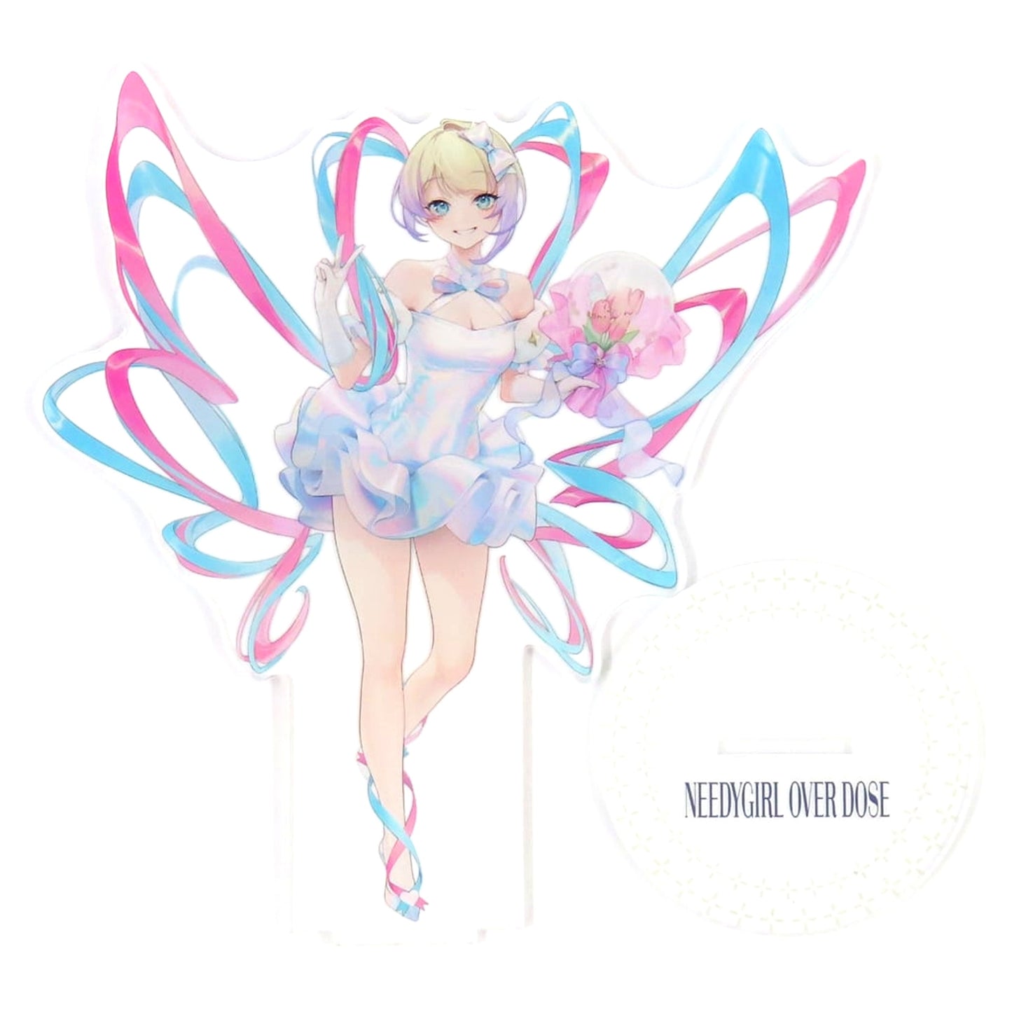 KAnGEL Ohisashiburi Illustration KV Acrylic Stand NEEDY GIRL OVERDOSE Exhibition 2 [USED]