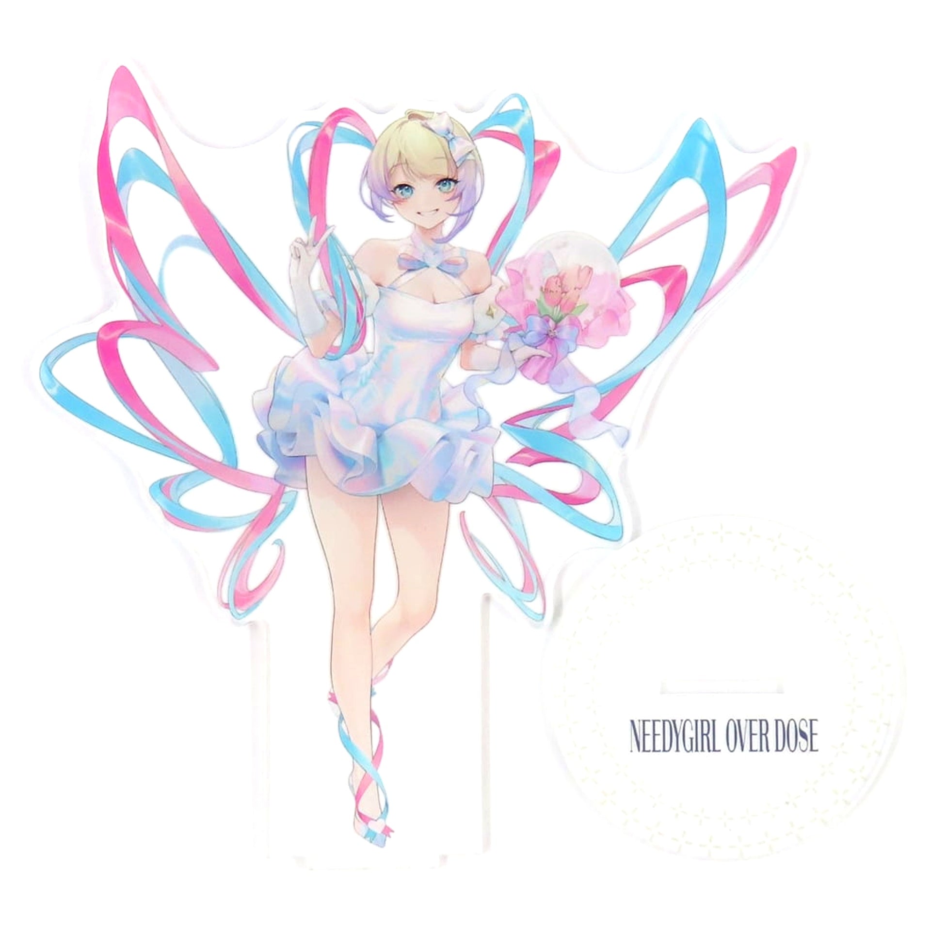 KAnGEL Ohisashiburi Illustration KV Acrylic Stand NEEDY GIRL OVERDOSE Exhibition 2 [USED]