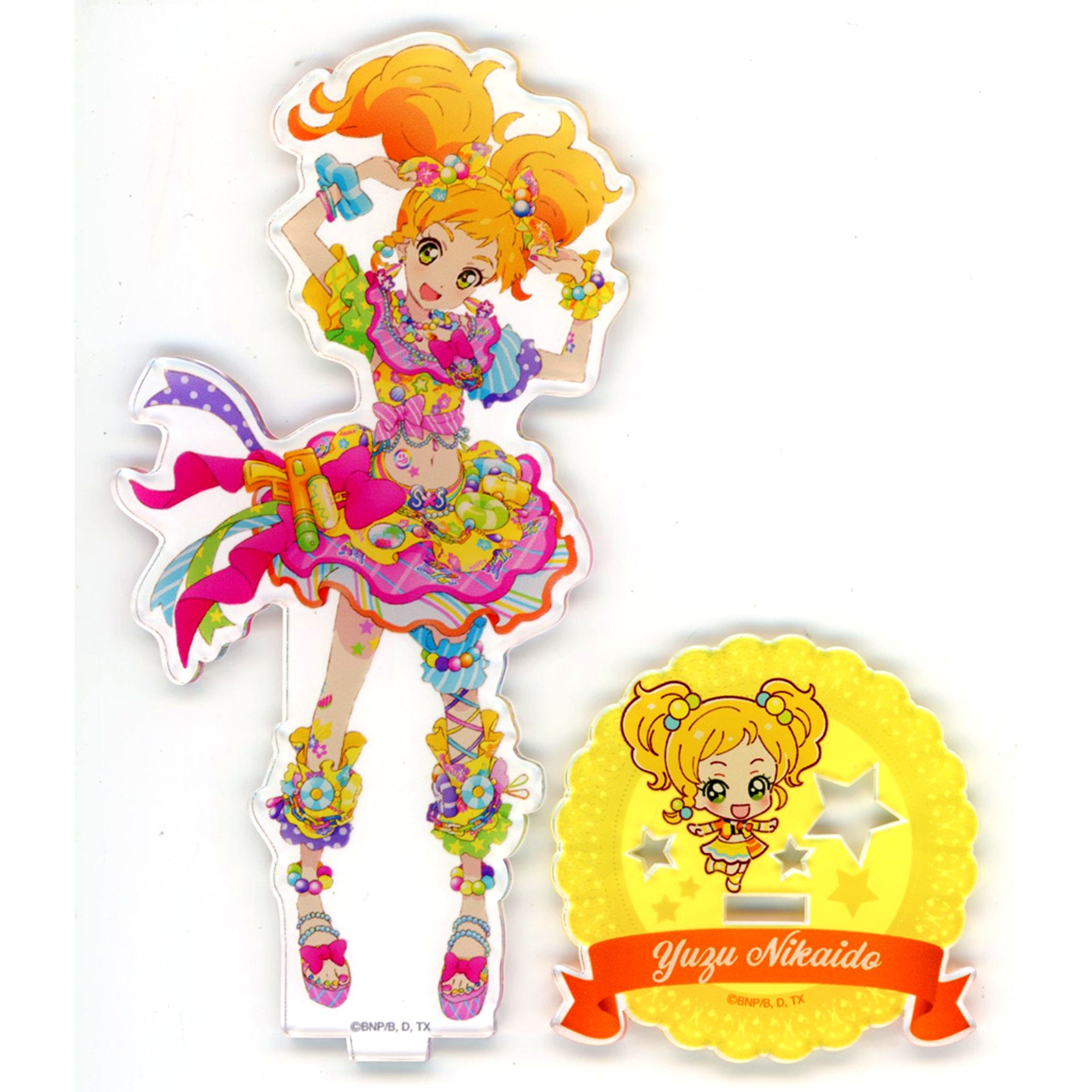 Yuzu Nikaido Ver. SPR Acrylic Stand Aikatsu Stars! Official Store Ltd [USED]