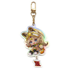 Genshin Kachina Ignited: Blaze to Natlan Series Chibi Chara Acrylic Keychain Keychains [USED]