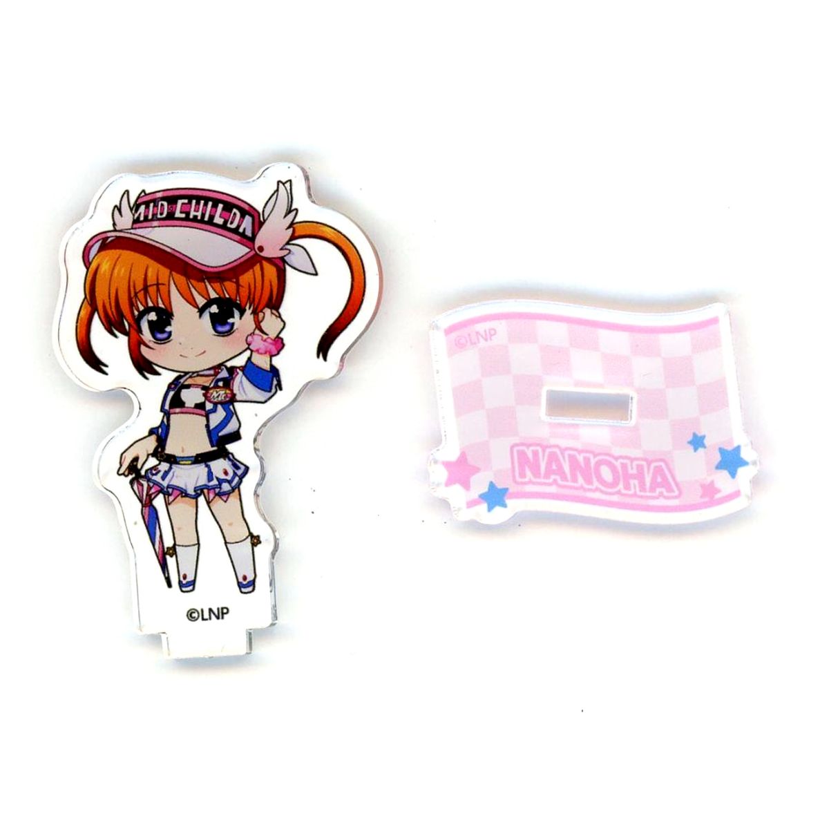Nanoha Takamachi Magical Girl Lyrical Nanoha Series Trading Acrylic Stand [USED]