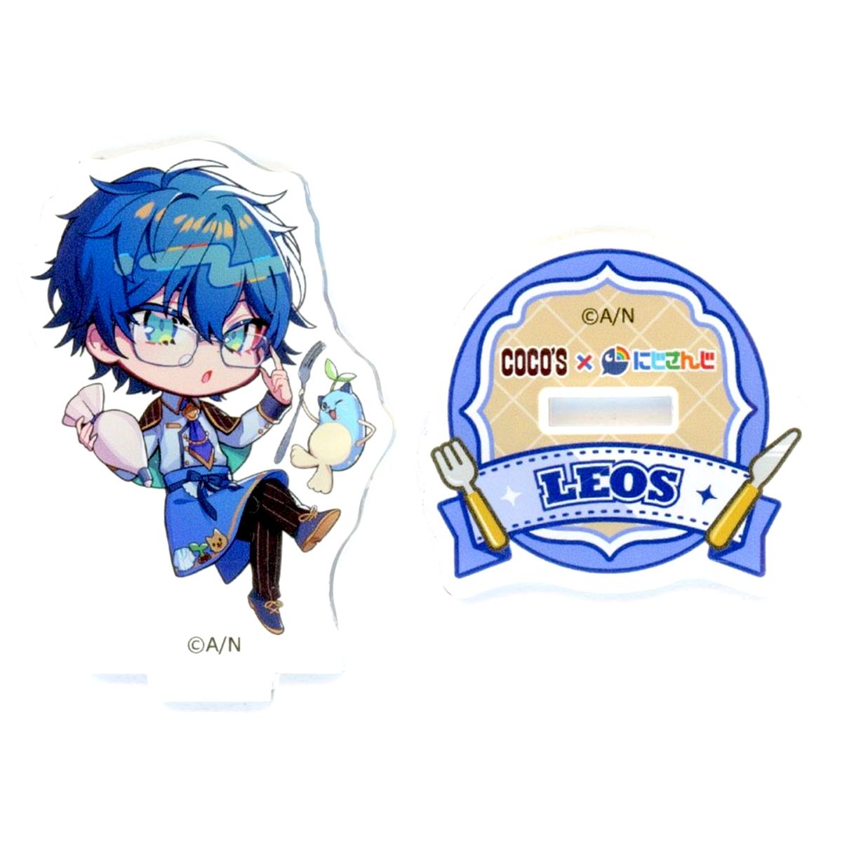 Leos Vincent Acrylic Stand Virtual YouTuber Nijisanji COCO'S x Virtual YouTuber NIJISANJI Eden Group Sharing Fun Times at COCO'S! Zensho Net Store Exclusive [USED]