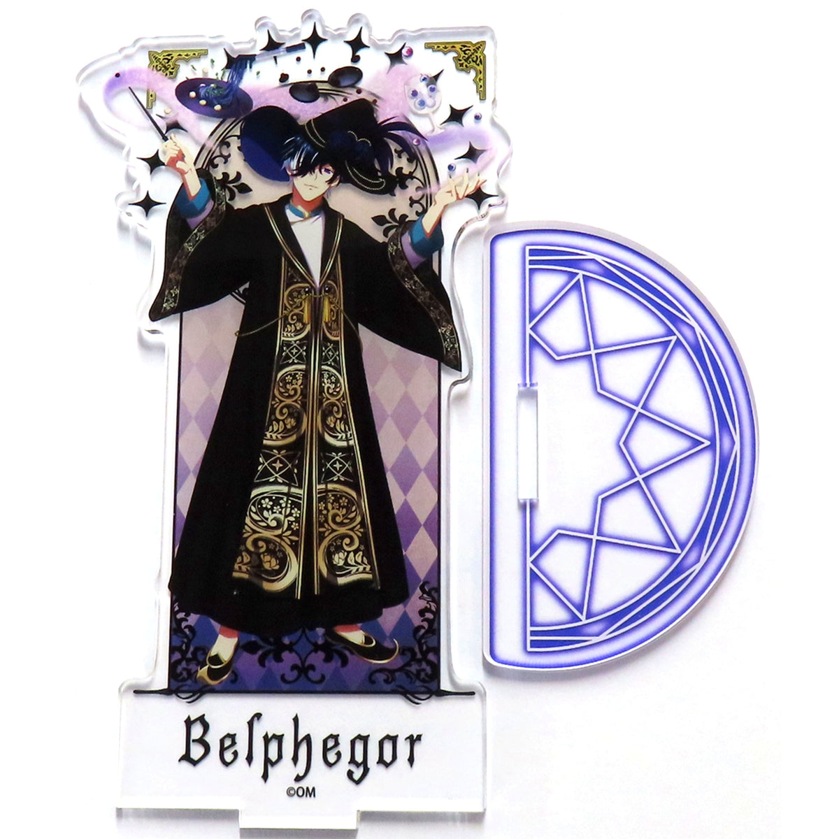 Belphegor Magical Cafe Ver. Acrylic Figure Obey Me! x THE Chara CAFE [USED]