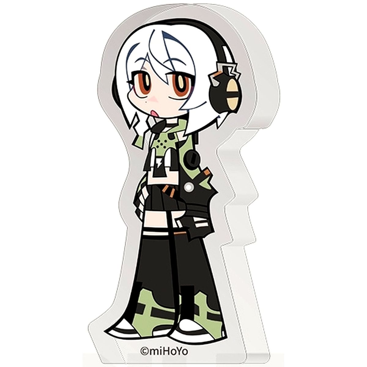 Anby Demara Zenless Zone Zero Dream of Sandwich Scent Series Deformed Character Acrylic Stand [USED]