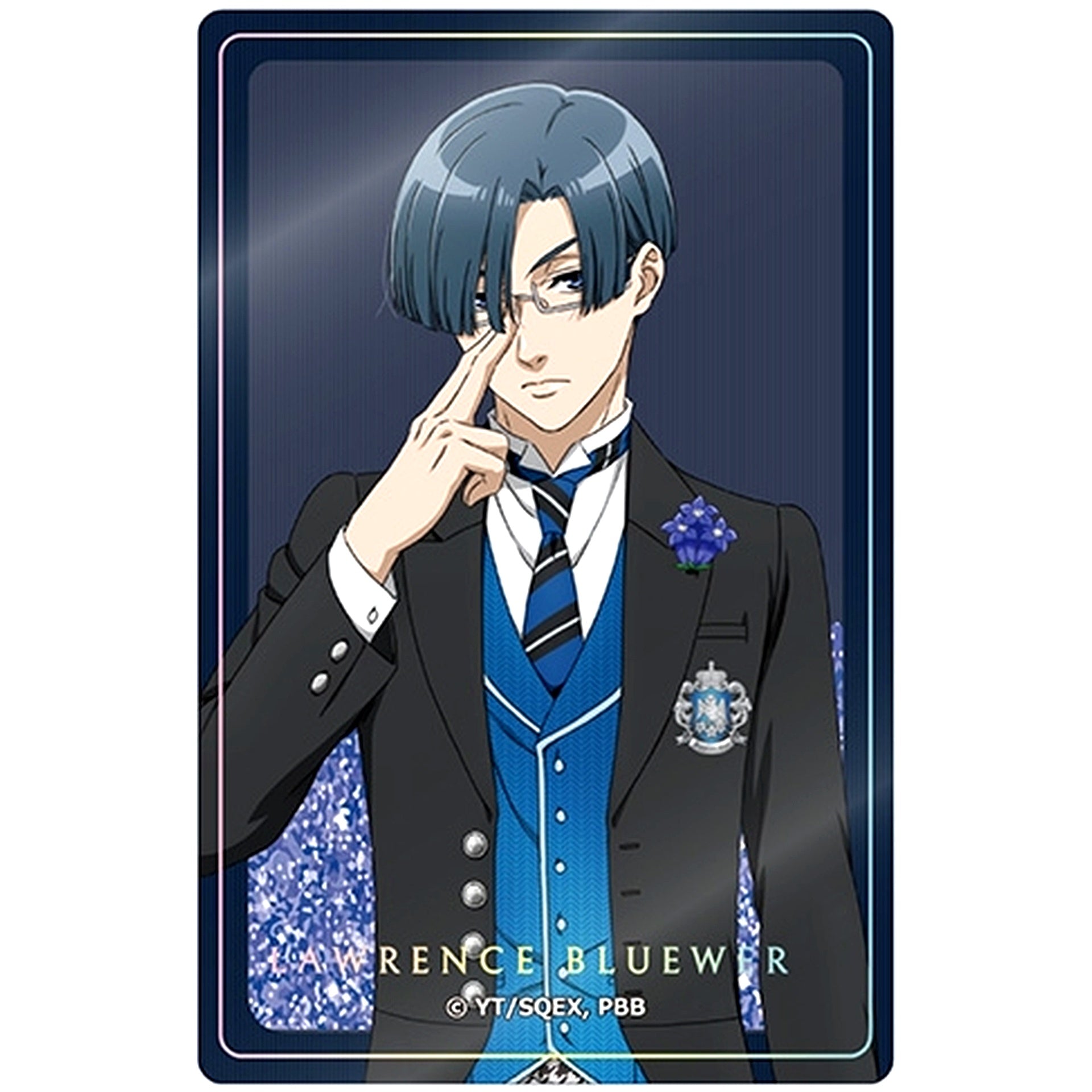 Lawrence Bluewer Glitter Acrylic Block Black Butler: Public School Arc [USED]