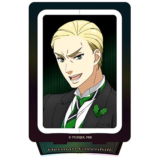 Herman Greenhill Rotating Acrylic Stand Black Butler: Public School Arc [USED]