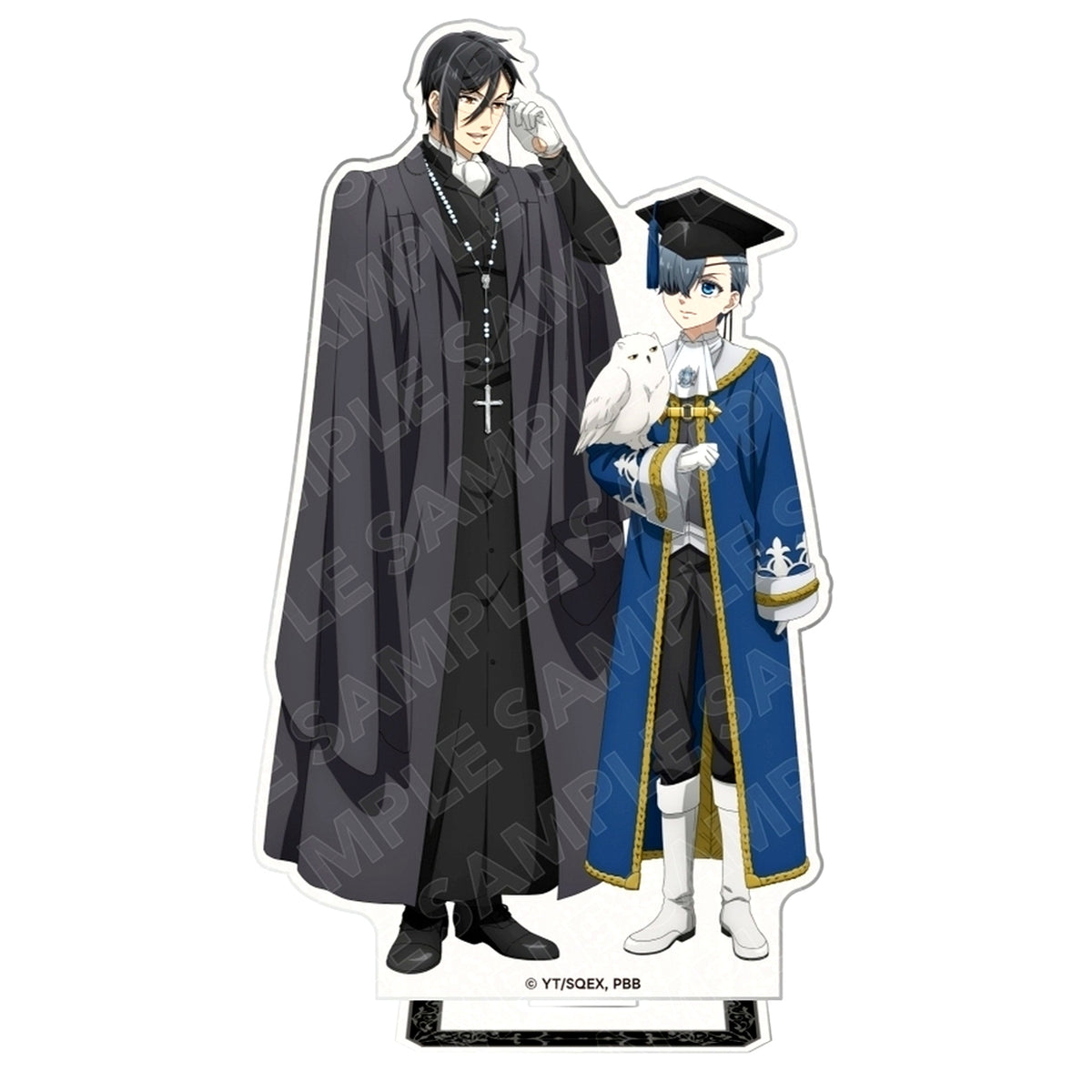 Sebastian Michaelis Ciel Phantomhive Hologram Acrylic Stand Black Butler: Public School Arc [USED]