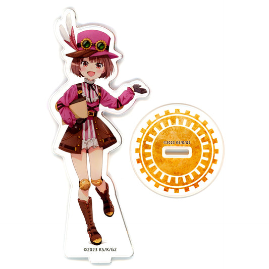 Llen Acrylic Figure Stand Sword Art Online Alternative Gun Gale Online II x Chugai Grace Cafe [USED]