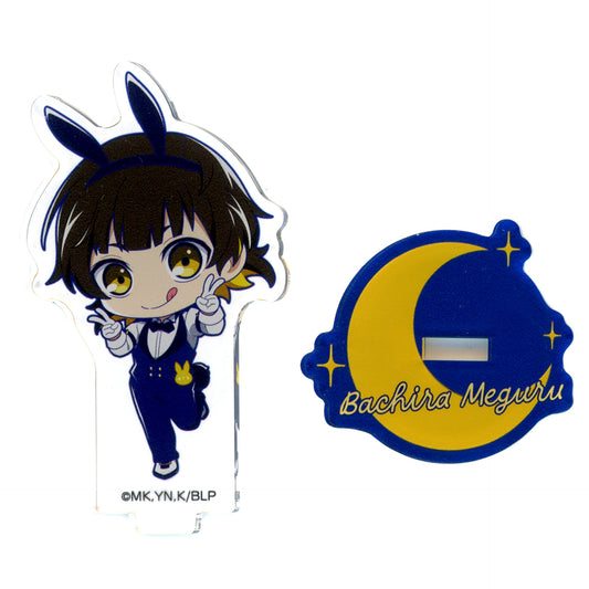 Meguru Bachira Chibi Character Acrylic Stand Blue Lock x mixx garden 2024 Moonlight Restaurant [USED]