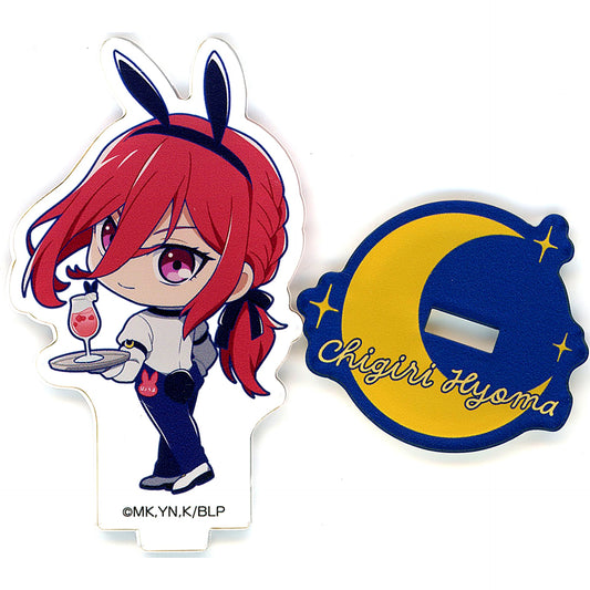 Hyoma Chigiri Chibi Character Acrylic Stand Blue Lock x mixx garden 2024 Moonlight Restaurant [USED]
