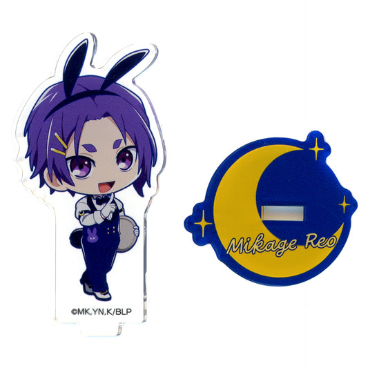 Reo Mikage Chibi Character Acrylic Stand Blue Lock x mixx garden 2024 Moonlight Restaurant [USED]