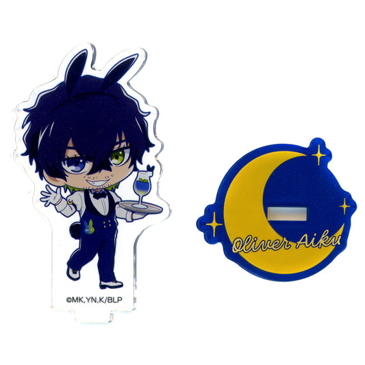 Oliver Aiku Chibi Character Acrylic Stand Blue Lock x mixx garden 2024 Moonlight Restaurant [USED]
