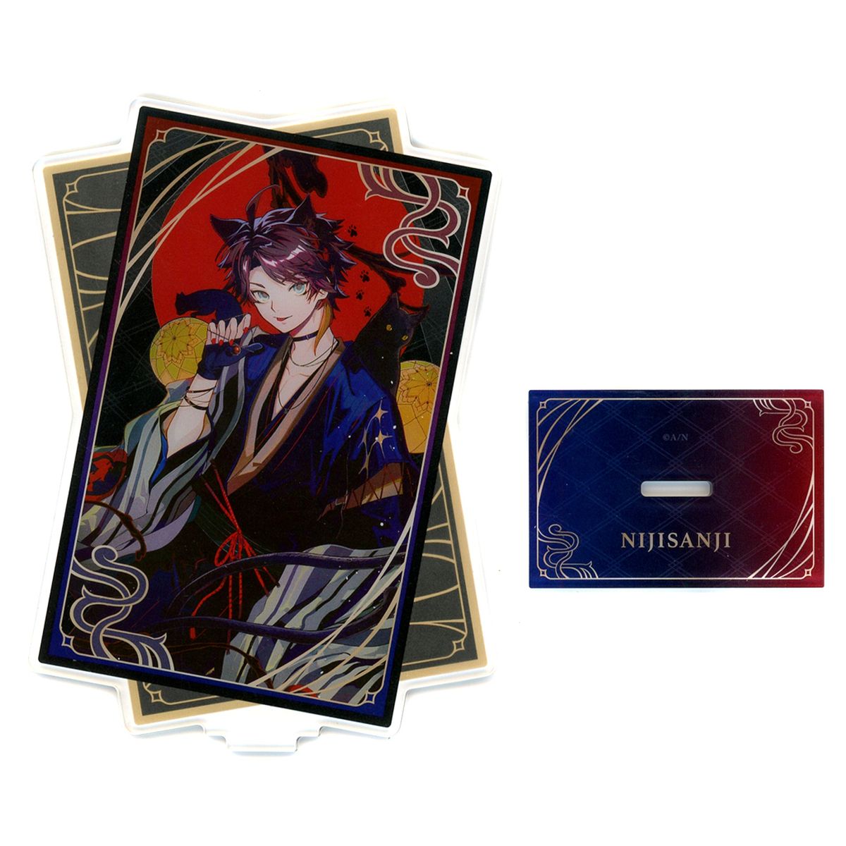 Saegusa Akina Acrylic Stand Virtual YouTuber Nijisanji NIJISANJI Yokai Banka NIJISANJI Official Store 4th Anniversary [USED]