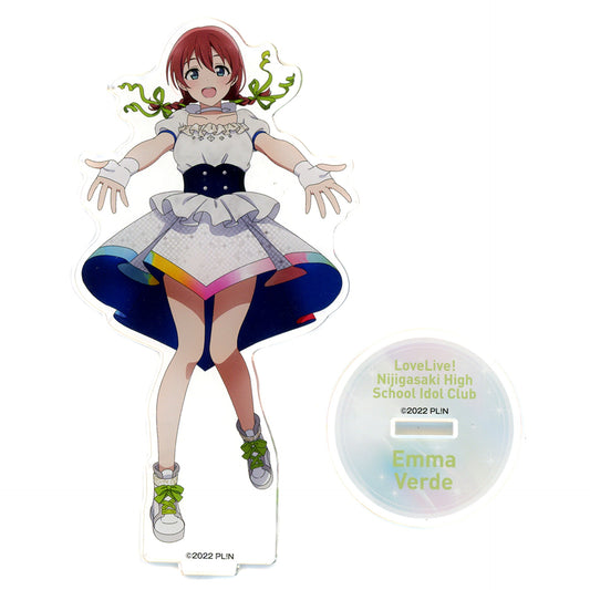 Emma Verde Acrylic Stand Nijigasaki Love Live! Nijigasaki High School Idol Club Official Store School idol theater Goods [USED]
