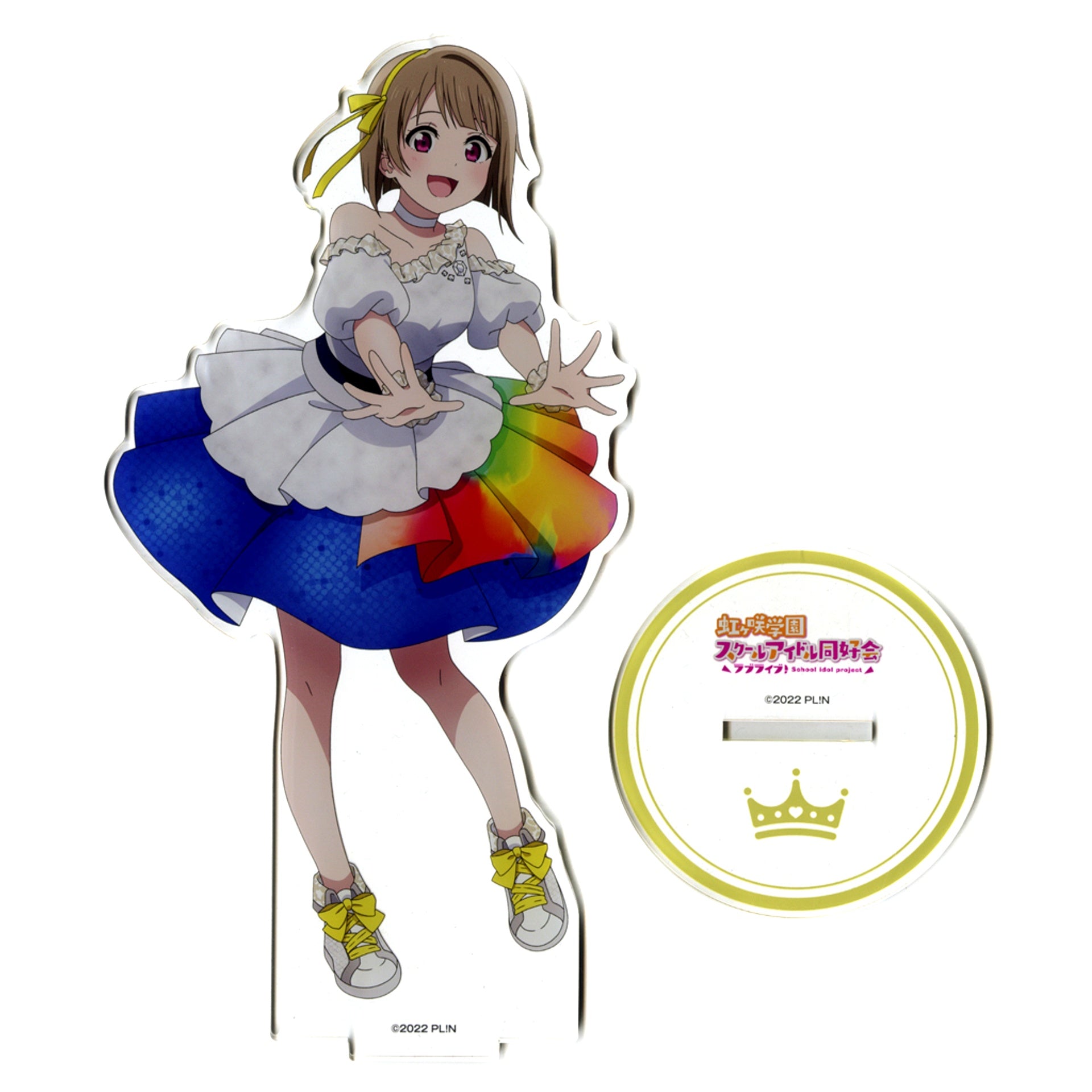 Kasumi Nakasu Love Live! Nijigasaki High School Idol Club MG Maximum Grade Acrylic Stand Nijigasaki LoveLive! series Official Store School idol theater Goods [USED]