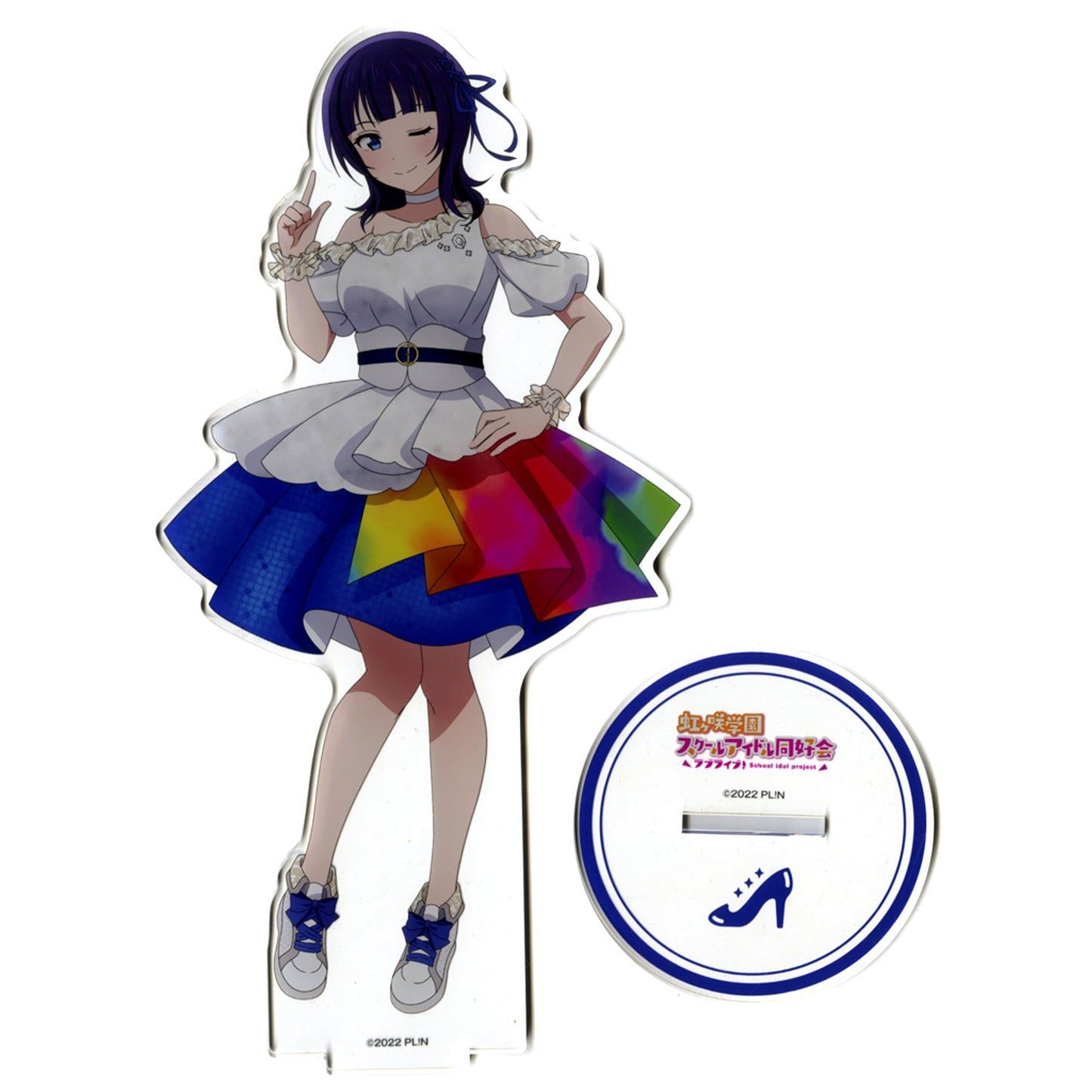 Karin Asaka Love Live! Nijigasaki High School Idol Club MG Maximum Grade Acrylic Stand Nijigasaki LoveLive! series Official Store School idol theater Goods [USED]