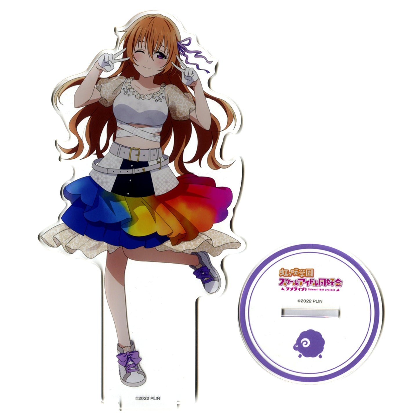 Kanata Konoe Love Live! Nijigasaki High School Idol Club MG Maximum Grade Acrylic Stand Nijigasaki LoveLive! series Official Store School idol theater Goods [USED]