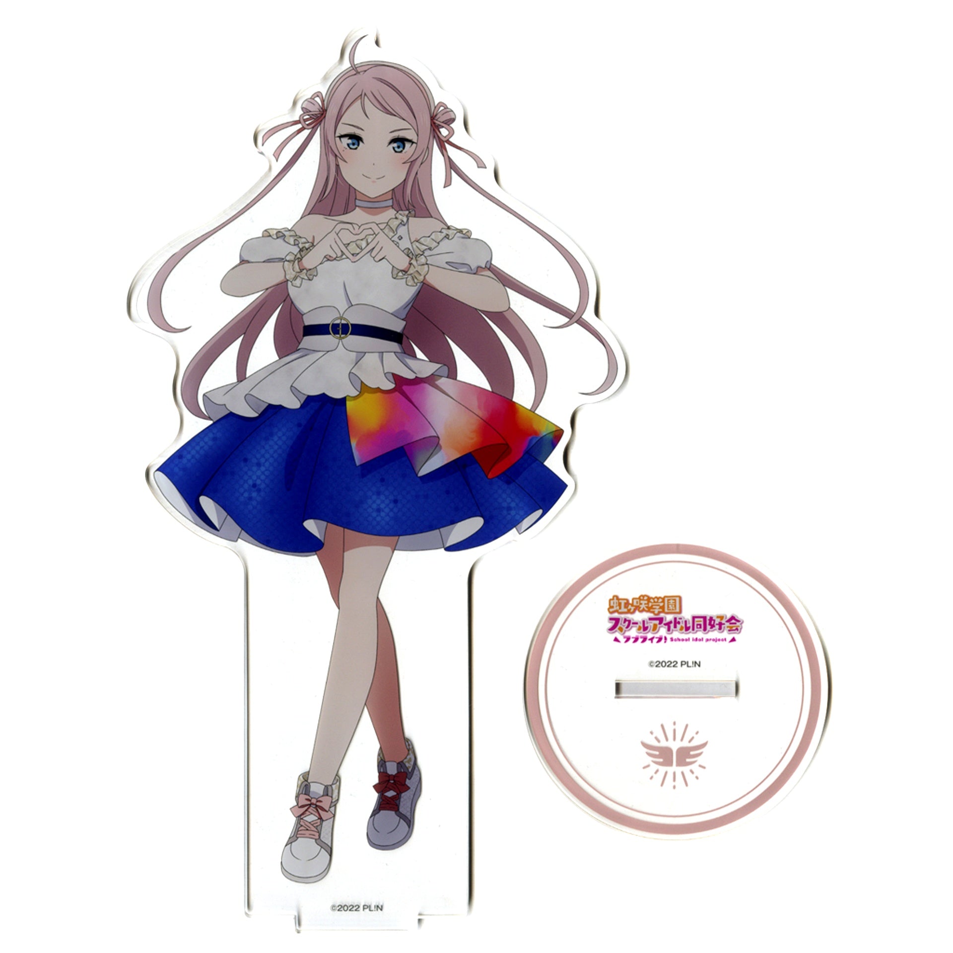 Lanzhu Zhong Love Live! Nijigasaki High School Idol Club MG Maximum Grade Acrylic Stand Nijigasaki LoveLive! series Official Store School idol theater Goods [USED]
