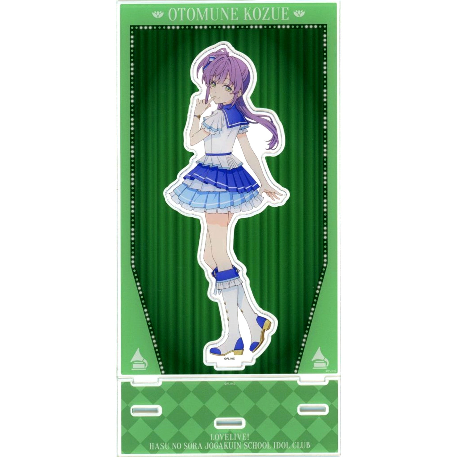 Kozue Otomune Love Live! Hasunosora Girls' High School Idol Club Acrylic Stand with Background Pop Up Store in Tokyo Character Street [USED]